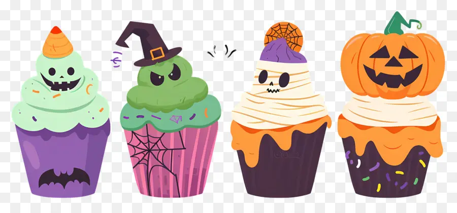 Kue Mangkuk Halloween，Laba Laba PNG