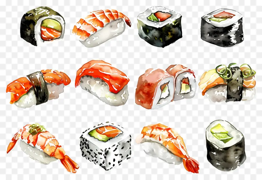 Sushi Cat Air，Sushi PNG