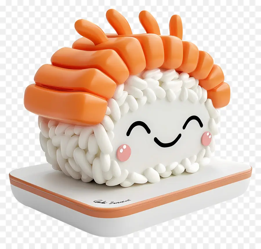 Kartun Sushi，Sushi Yang Lucu PNG