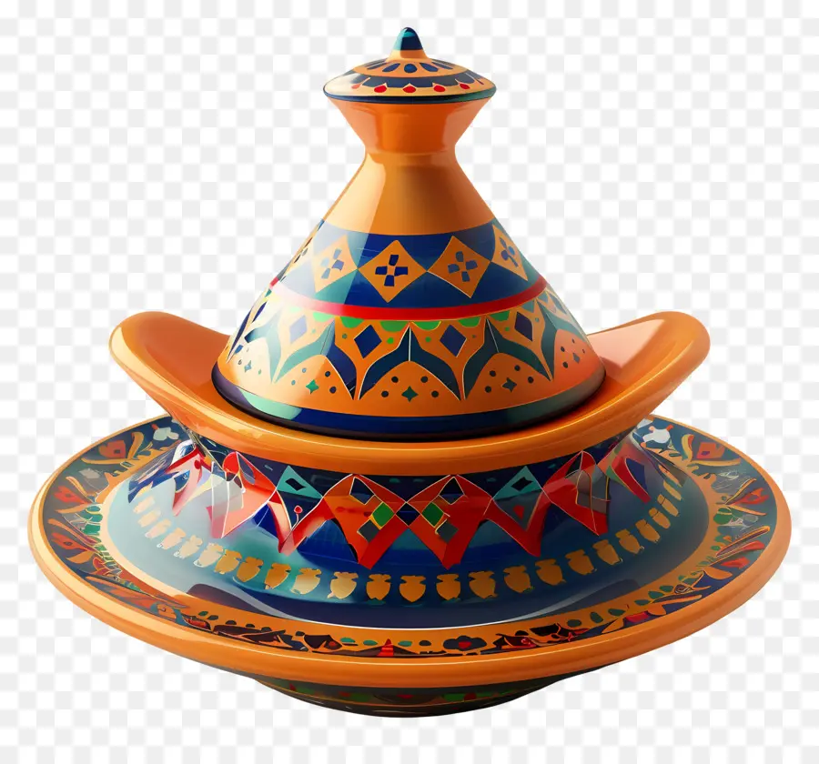 Makanan Afrika，Tagine Dekoratif PNG