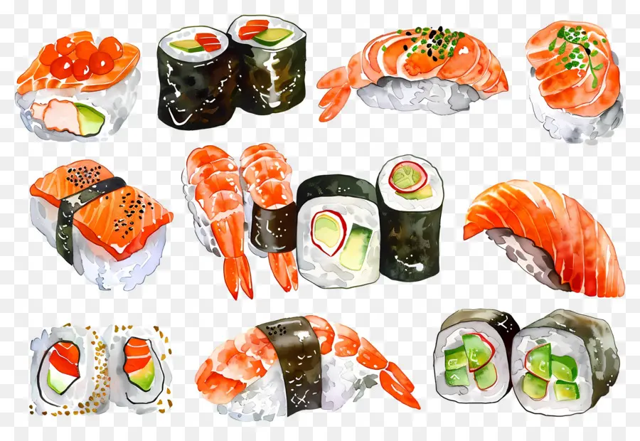 Sushi Cat Air，Sushi PNG