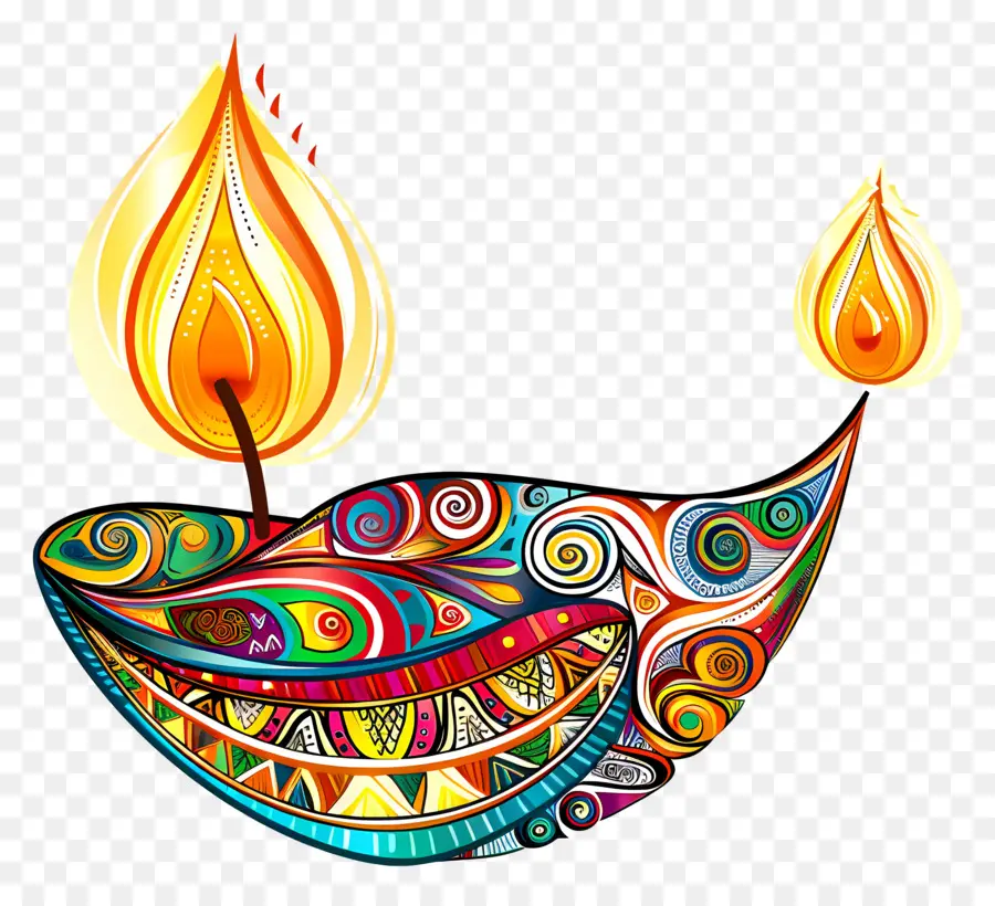 Diwali Diya，Diya PNG