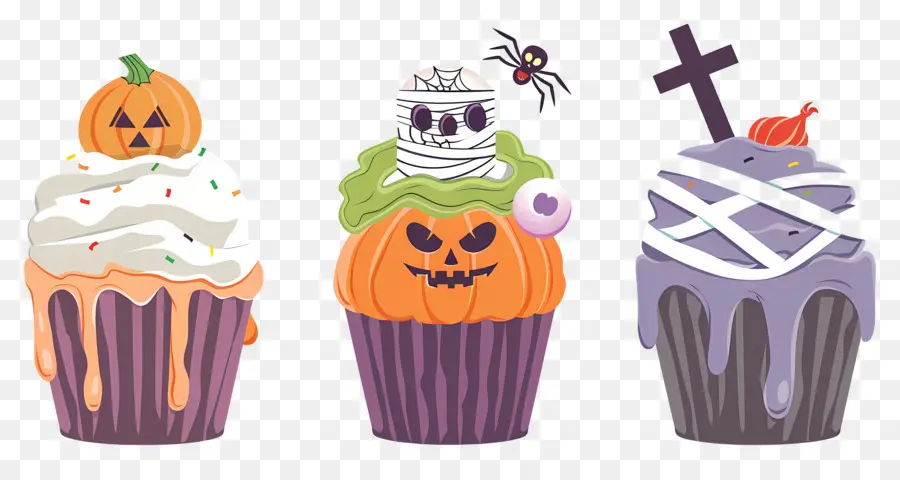 Kue Mangkuk Halloween，Laba Laba PNG