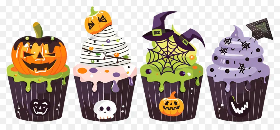 Kue Mangkuk Halloween，Laba Laba PNG