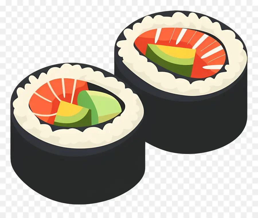 Sushi Gulung，Jepang PNG