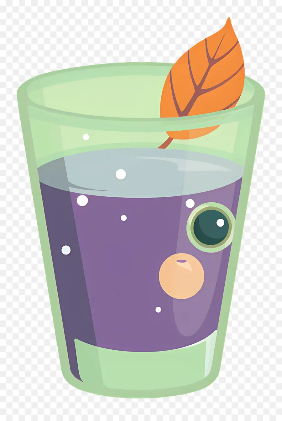 Minuman Halloween，Minuman Ungu Dengan Mata PNG