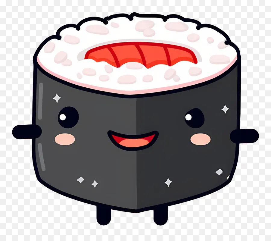 Sushi Yang Lucu，Sushi Gulung PNG