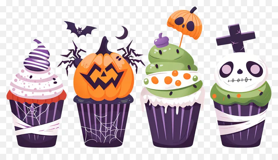 Kue Mangkuk Halloween，Laba Laba PNG