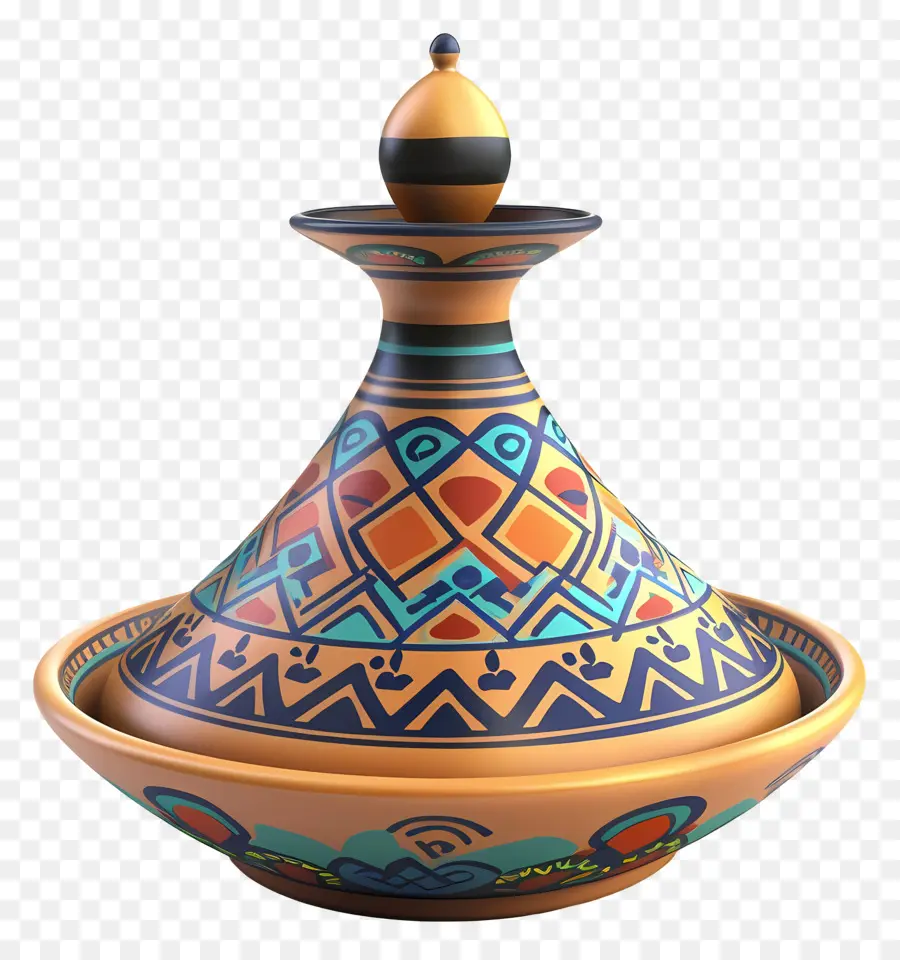 Makanan Afrika，Tagine Bermotif PNG