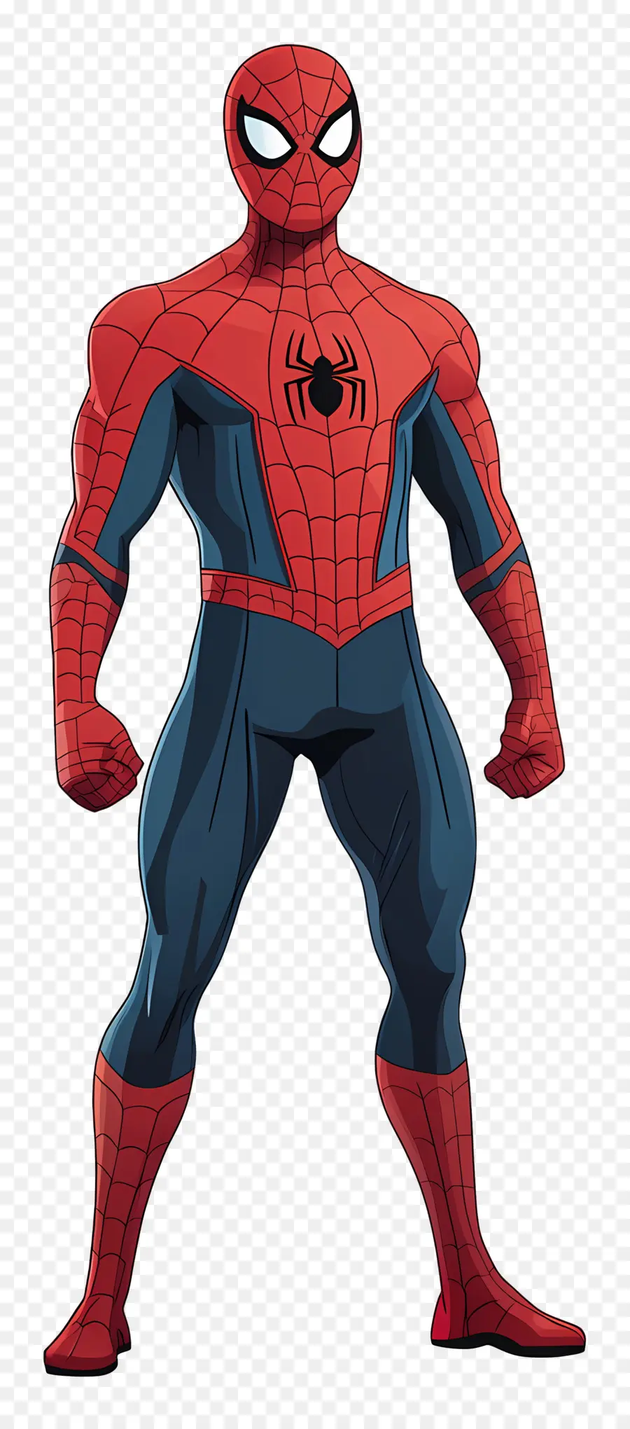 Spider Man Berdiri，Kartun Spider Man PNG