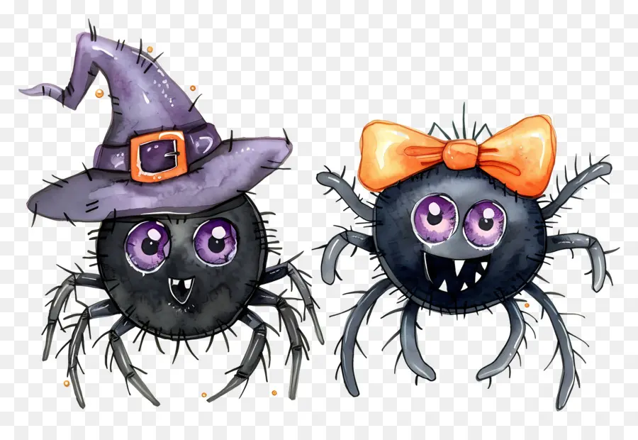 Laba Laba Halloween，Topi PNG