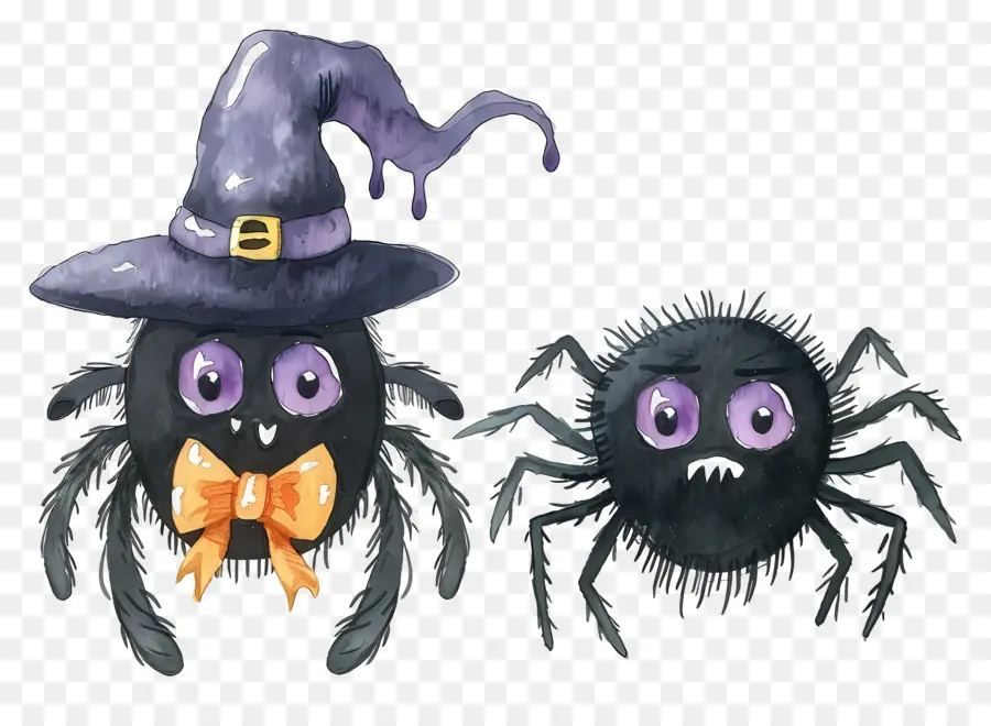 Laba Laba Halloween，Topi PNG