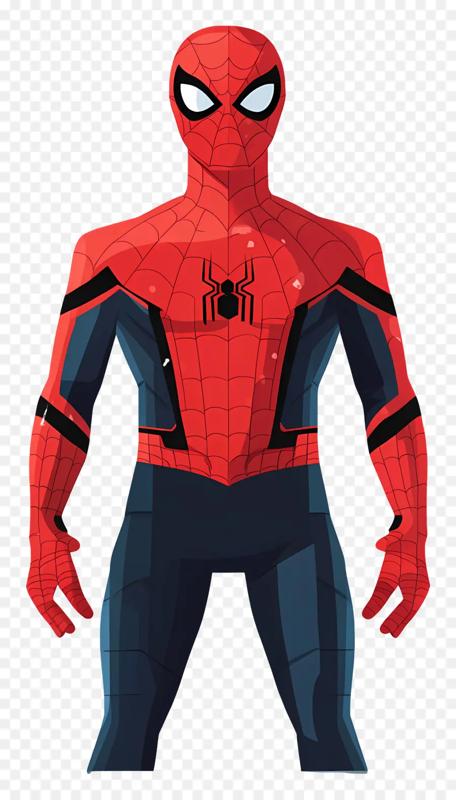 Spider Man Berdiri，Kartun Spider Man PNG