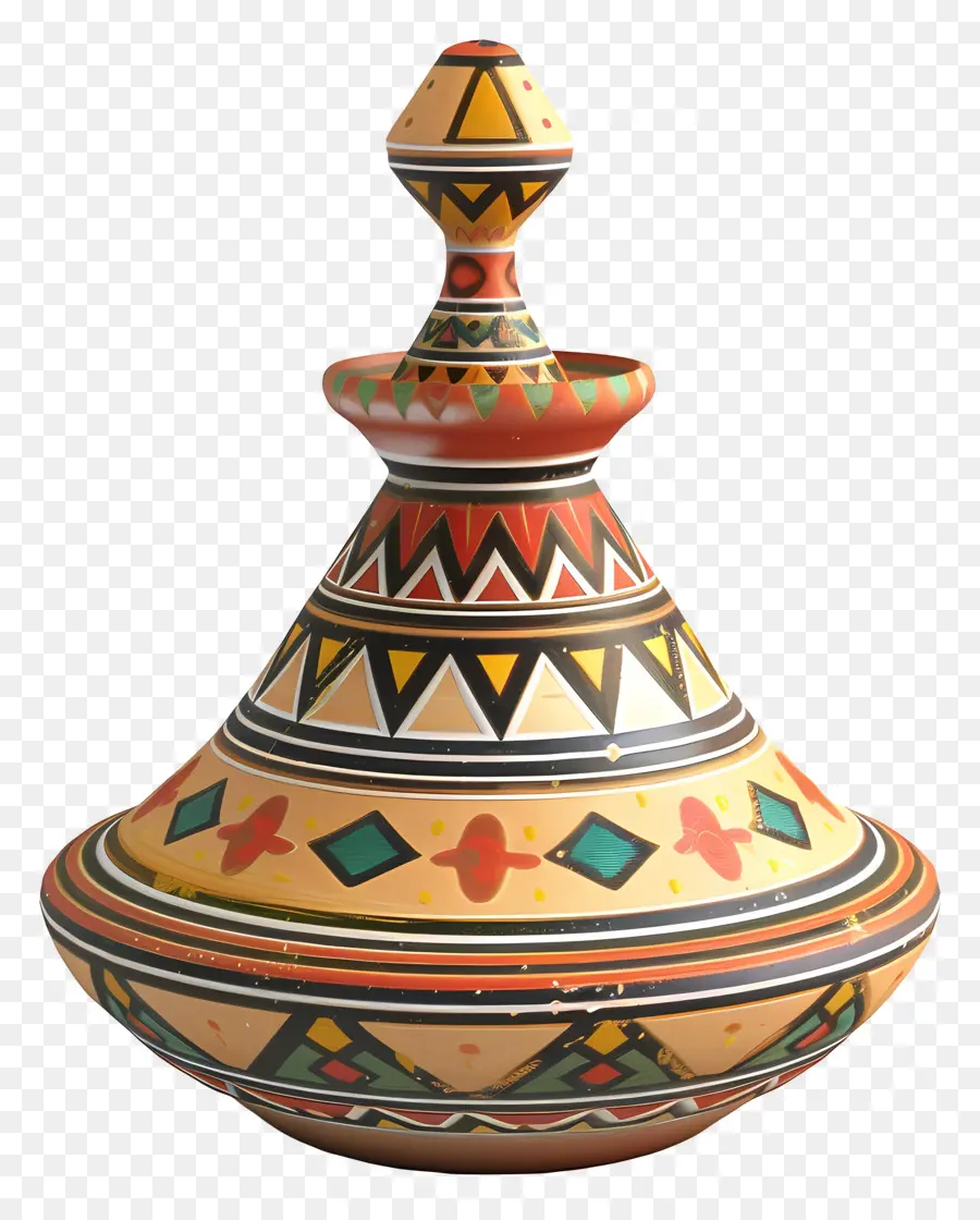 Makanan Afrika，Tagine Bermotif PNG