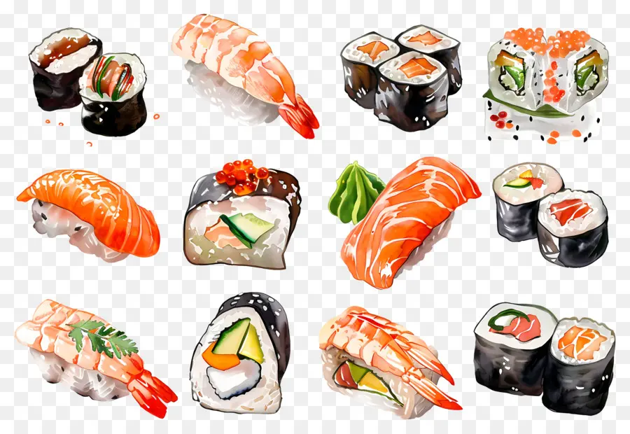 Sushi Cat Air，Sushi PNG