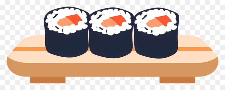 Sushi Gulung，Sushi PNG