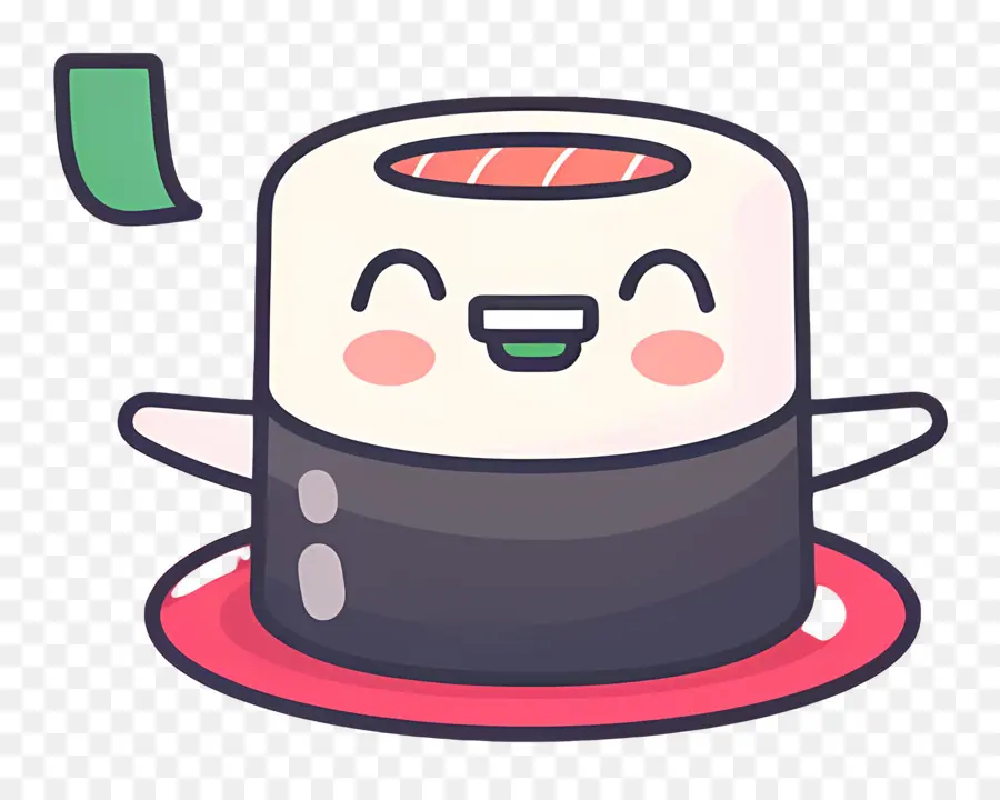 Sushi Yang Lucu，Sushi Gulung PNG