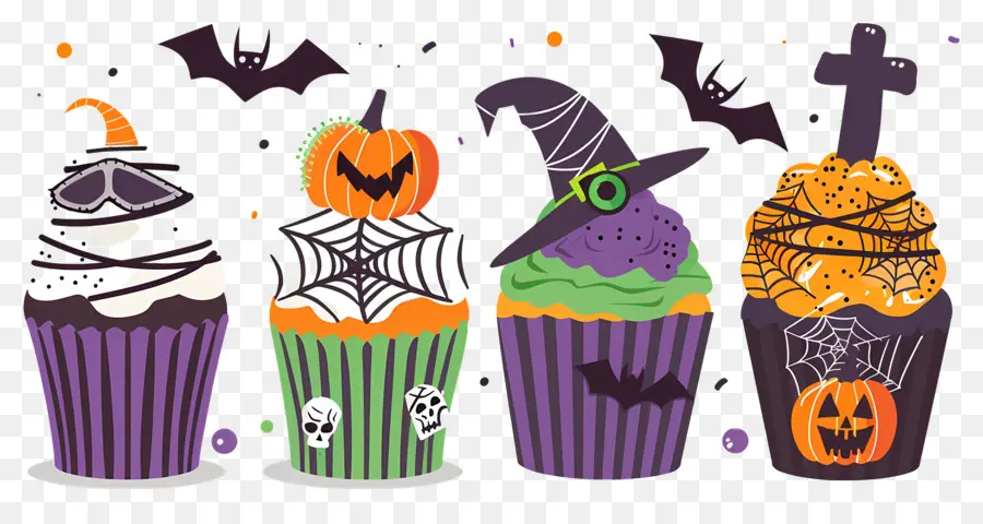 Kue Mangkuk Halloween，Laba Laba PNG