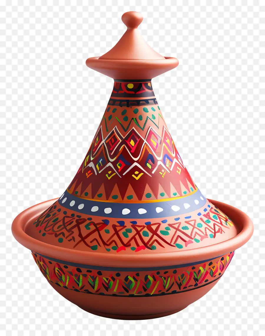 Makanan Afrika，Tagine Bermotif PNG