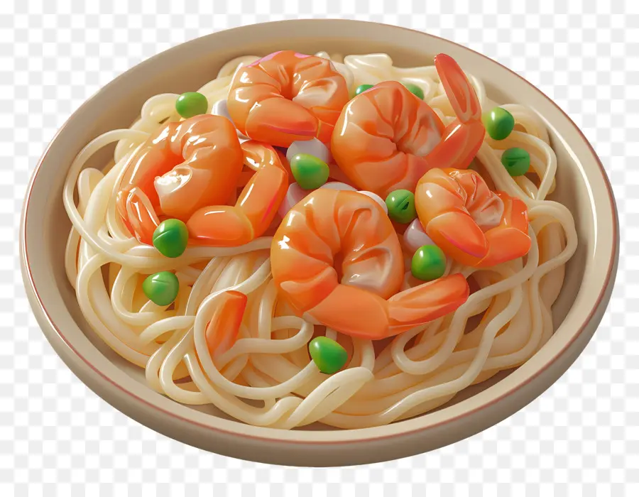 Makanan Afrika，Mie Udang PNG