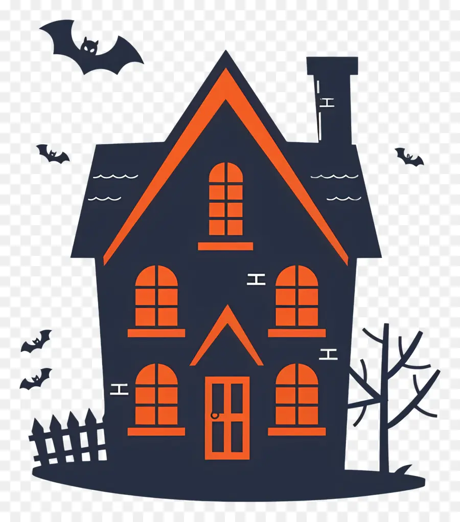 Rumah Halloween，Rumah Gelap PNG