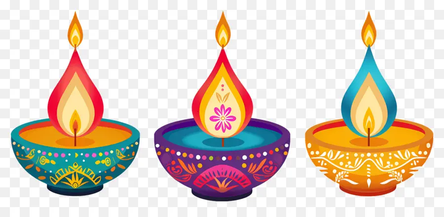 Lilin Diwali，Diya Tradisional PNG