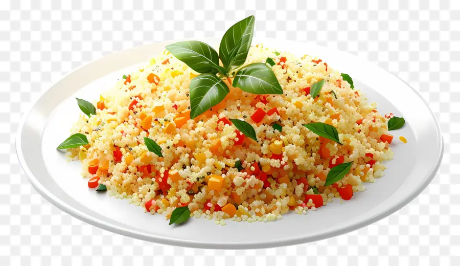 Makanan Afrika，Salad Couscous PNG