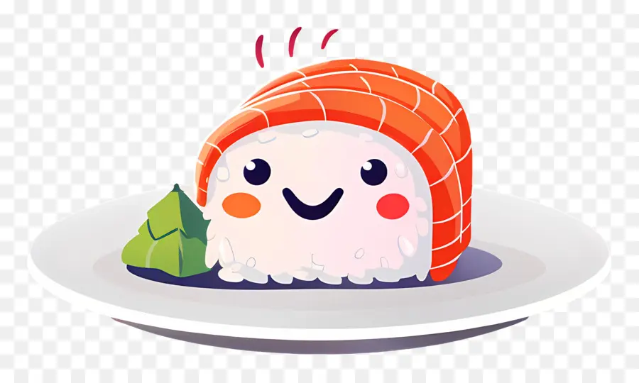 Sushi Yang Lucu，Sushi Nigiri PNG