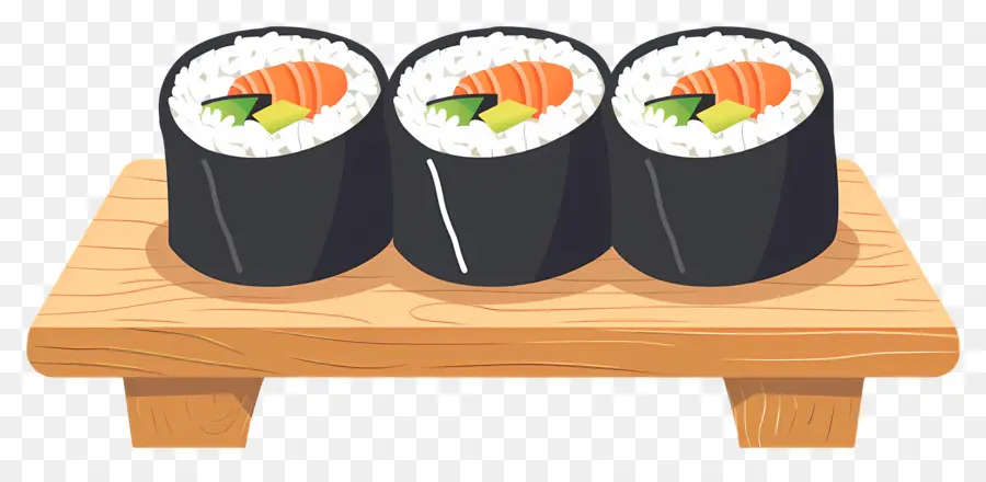 Sushi Gulung，Sushi PNG