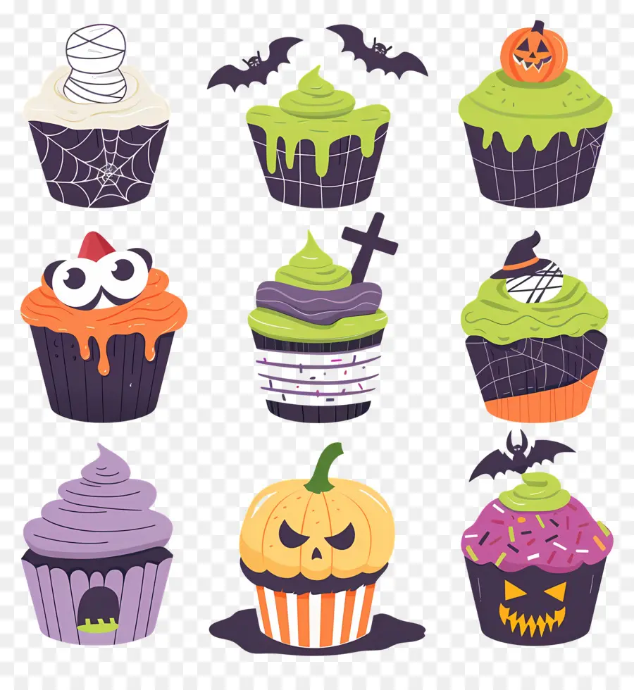 Kue Mangkuk Halloween，Bola Mata PNG