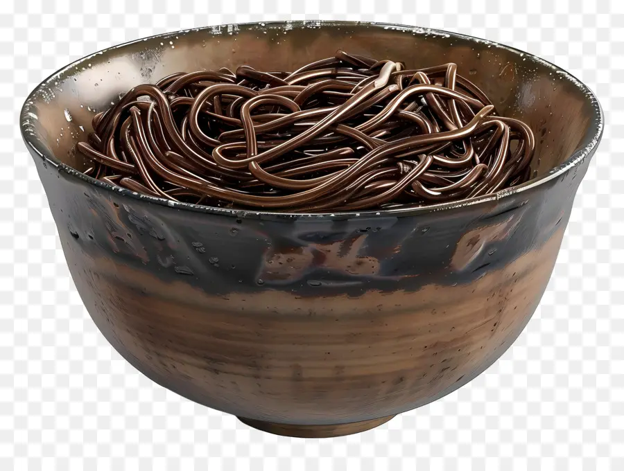 Mie Soba，Mie Coklat PNG