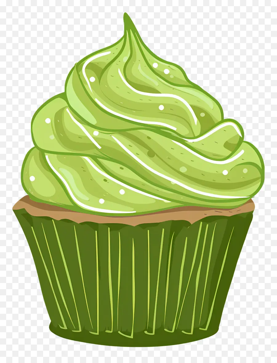 Kue Mangkuk Matcha，Kue Mangkuk Hijau PNG