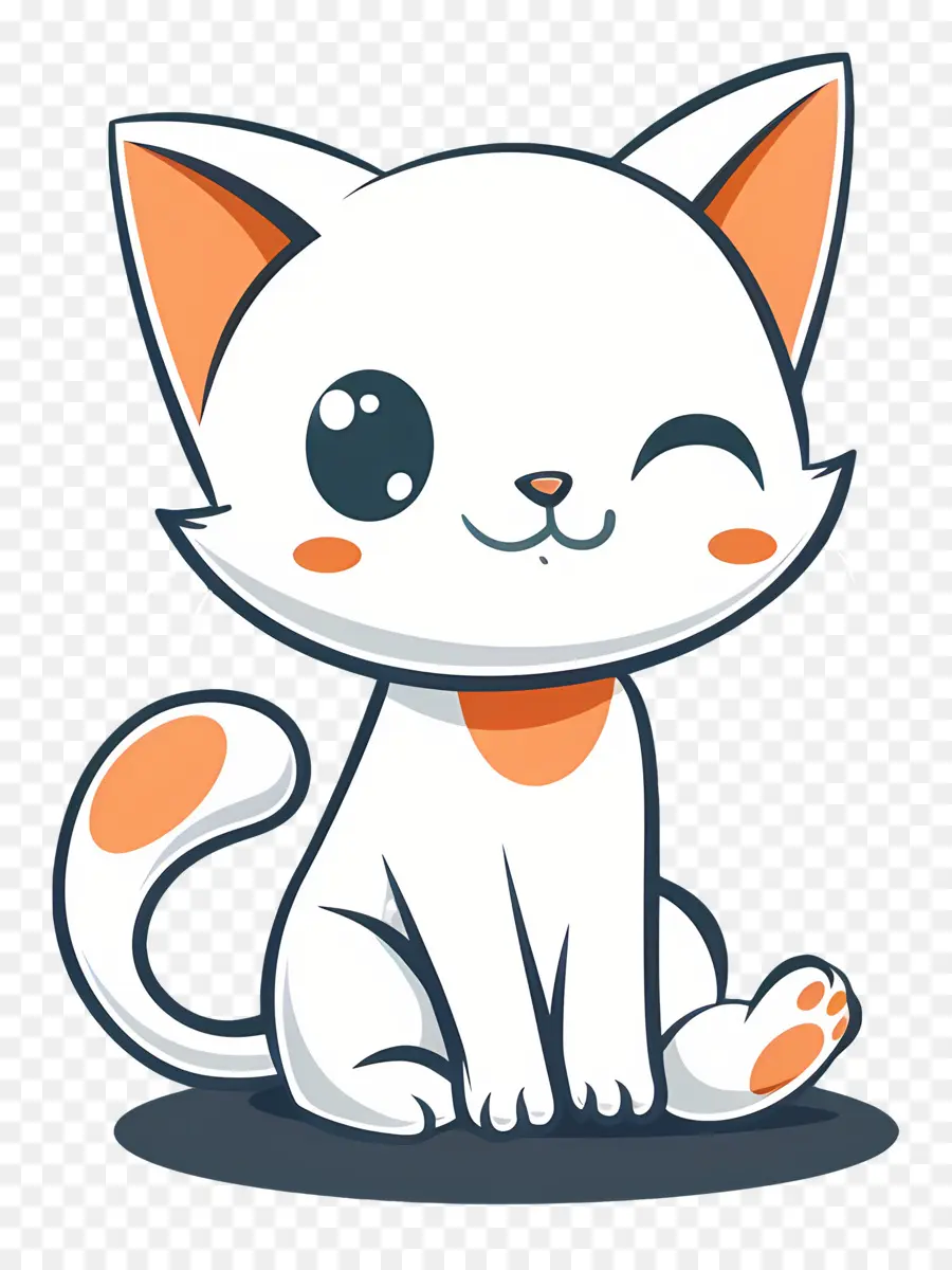 Kucing Kawaii，Kucing Lucu PNG