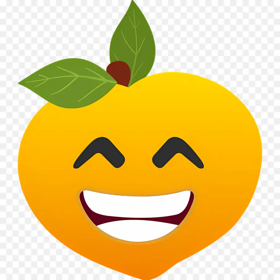 Emoji Buah Persik，Emoji Persik PNG