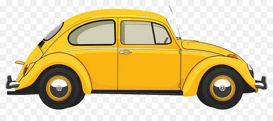 Mobil Animasi，Mobil Kuning PNG