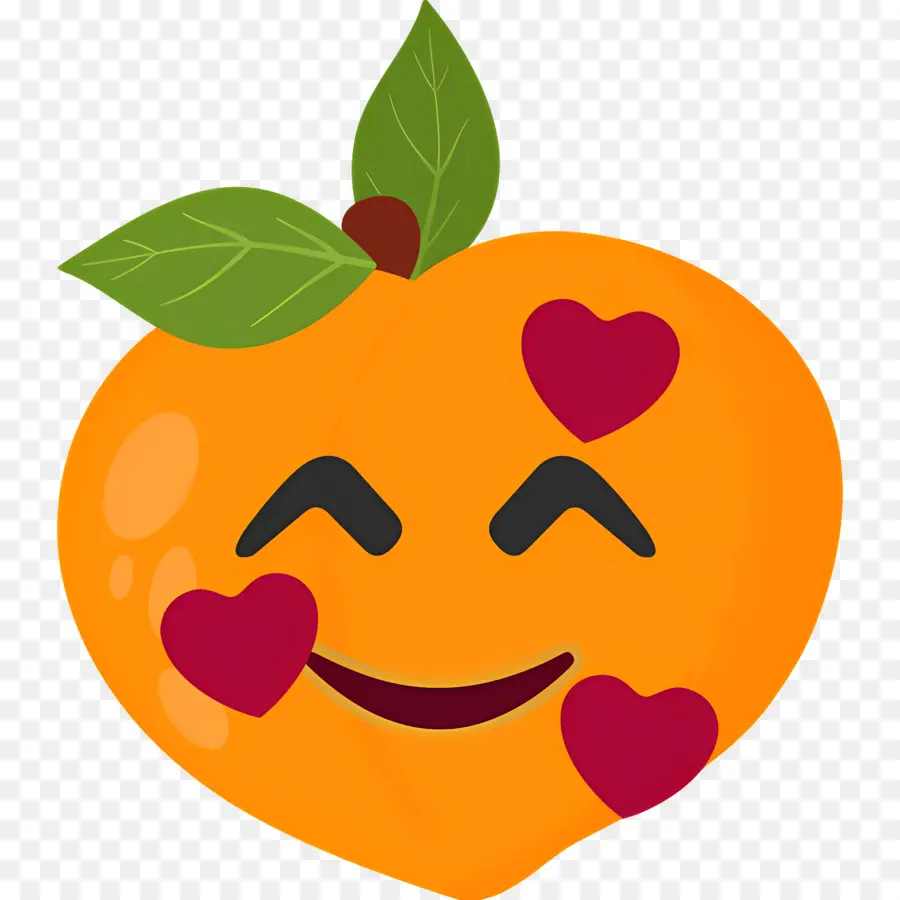 Emoji Buah Persik，Emoji Persik PNG