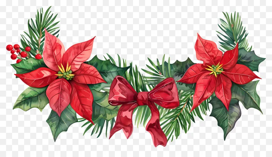 Perbatasan Natal，Poinsettia PNG