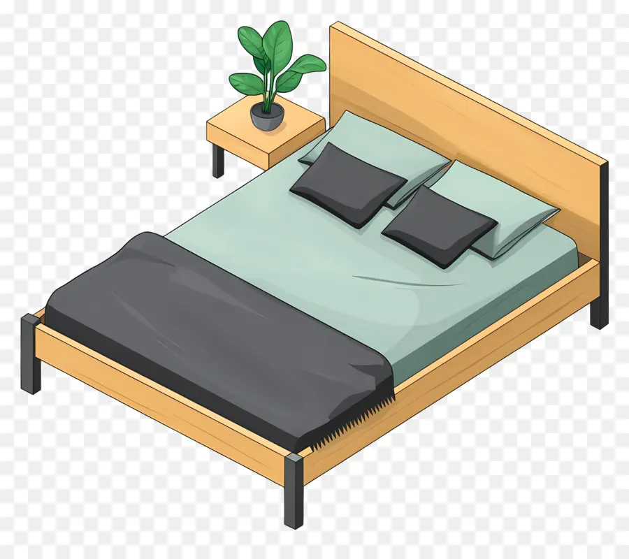 Tempat Tidur Yang Nyaman，Tempat Tidur PNG