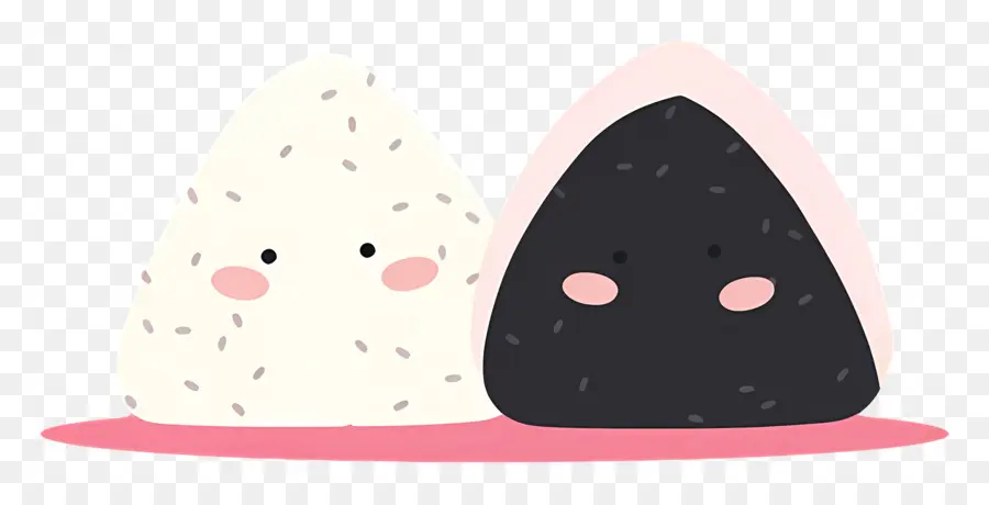 Umeboshi Onigiri，Duo Onigiri PNG