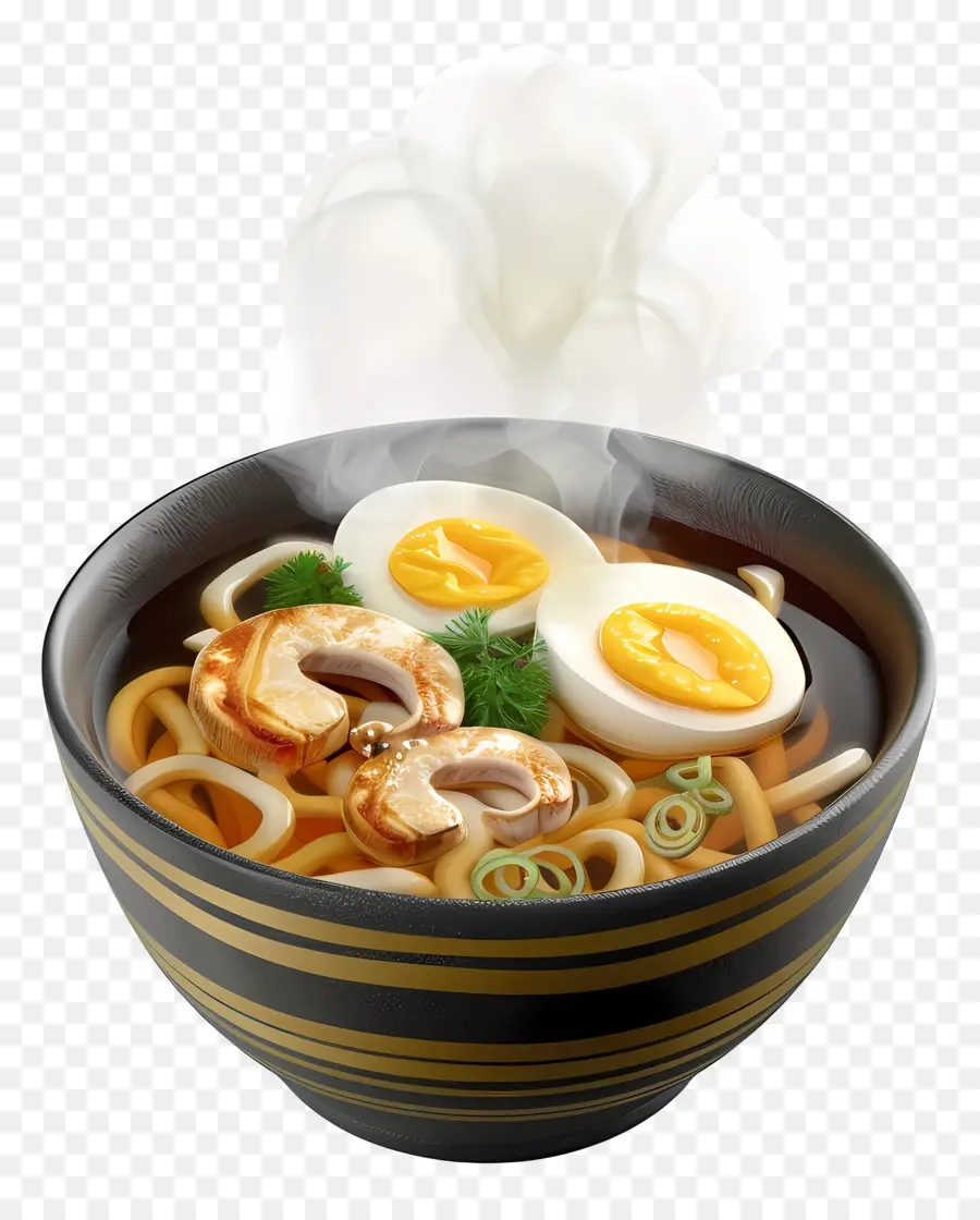 Udon，Mangkuk Udon PNG