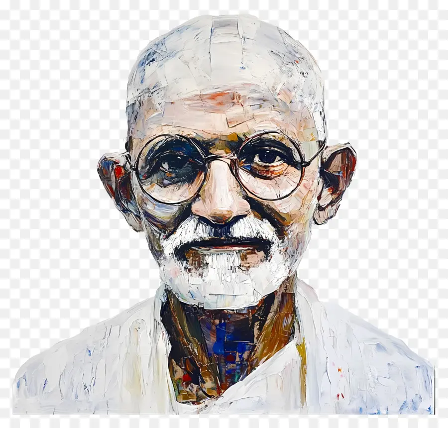 Gandhi，Ilustrasi Seseorang PNG