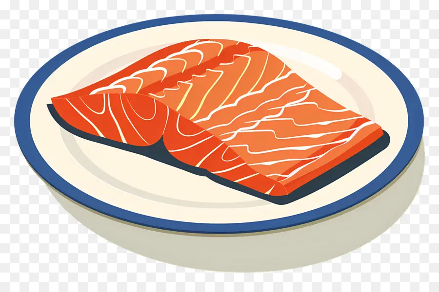 Sashimi，Fillet Ikan Salmon PNG