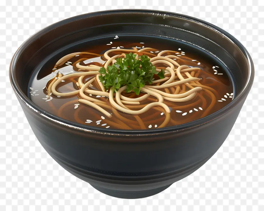 Mie Soba，Semangkuk Mie Udon PNG