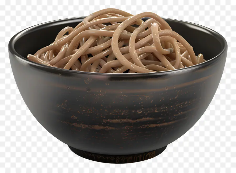 Mie Soba，Mie Coklat PNG