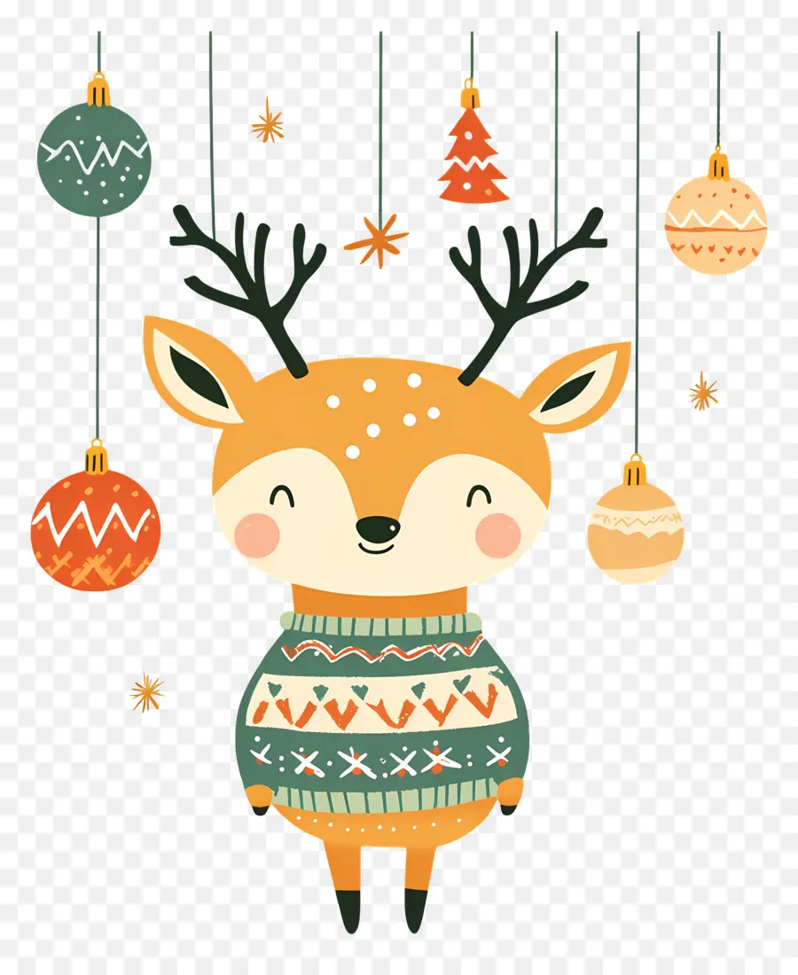 Rusa Natal，Rusa Lucu PNG