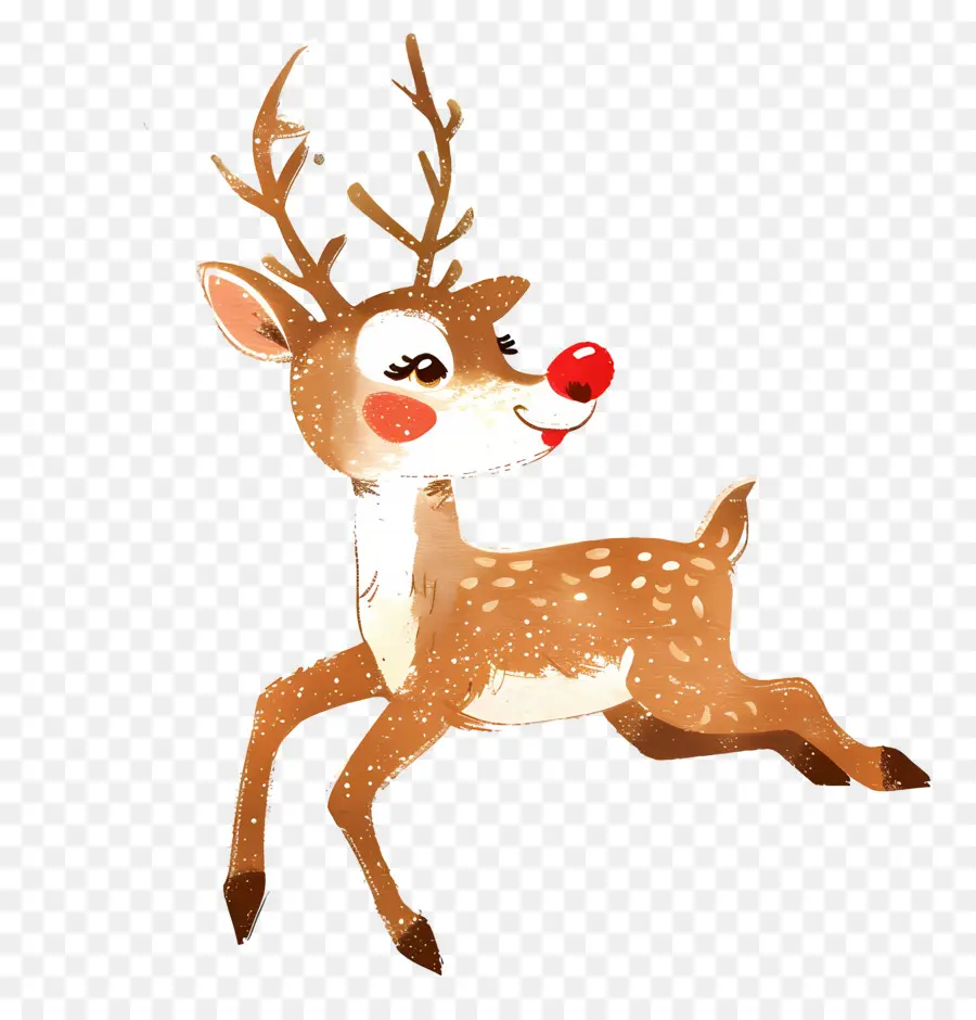 Rusa Natal，Rusa Kartun PNG