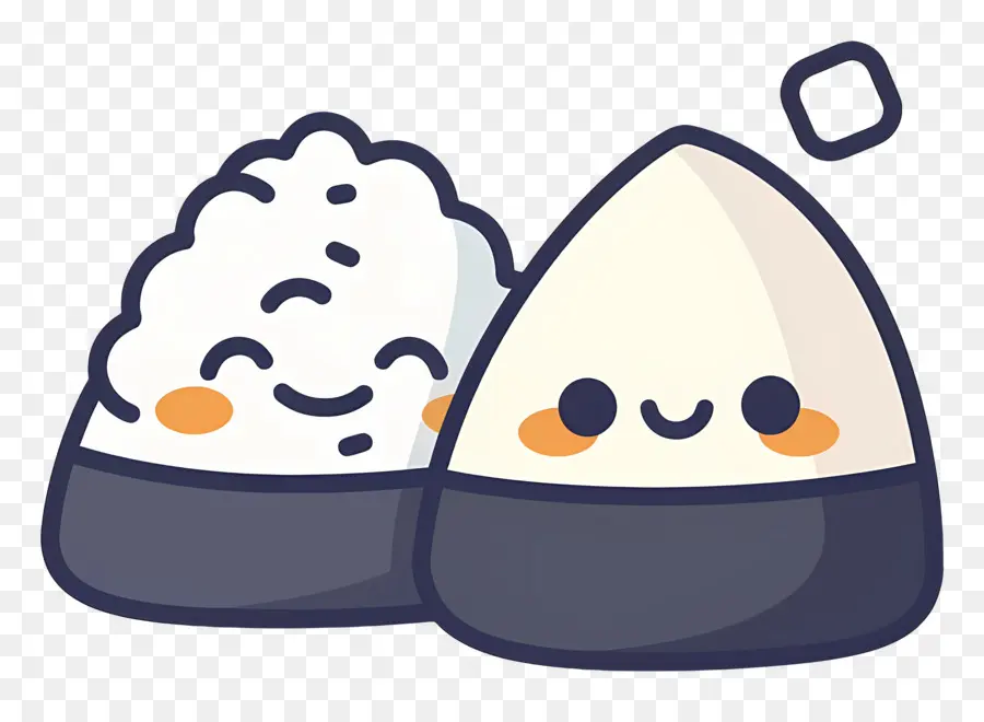 Umeboshi Onigiri，Onigiri Tersenyum PNG