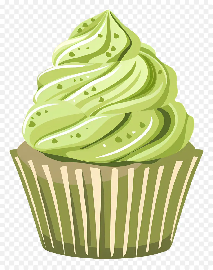 Kue Mangkuk Matcha，Kue Mangkuk Hijau PNG