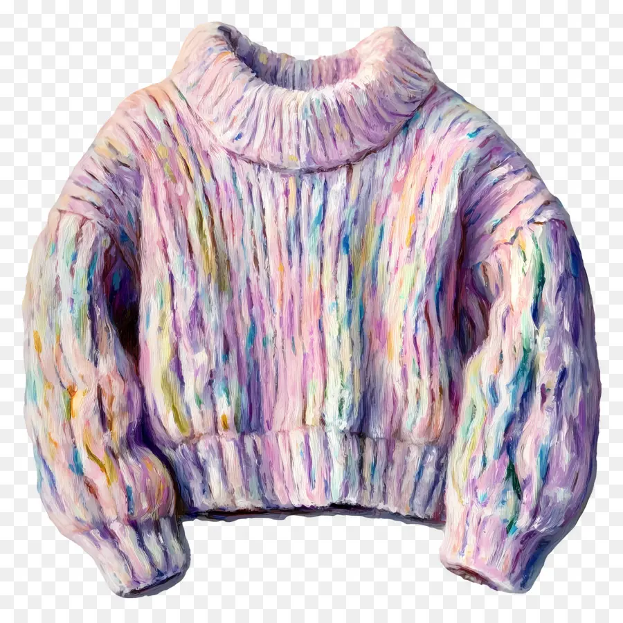 Sweater Tebal，Sweter Pastel PNG