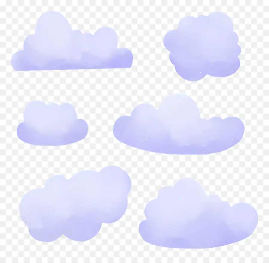 Awan Cat Air，Awan Kecil PNG